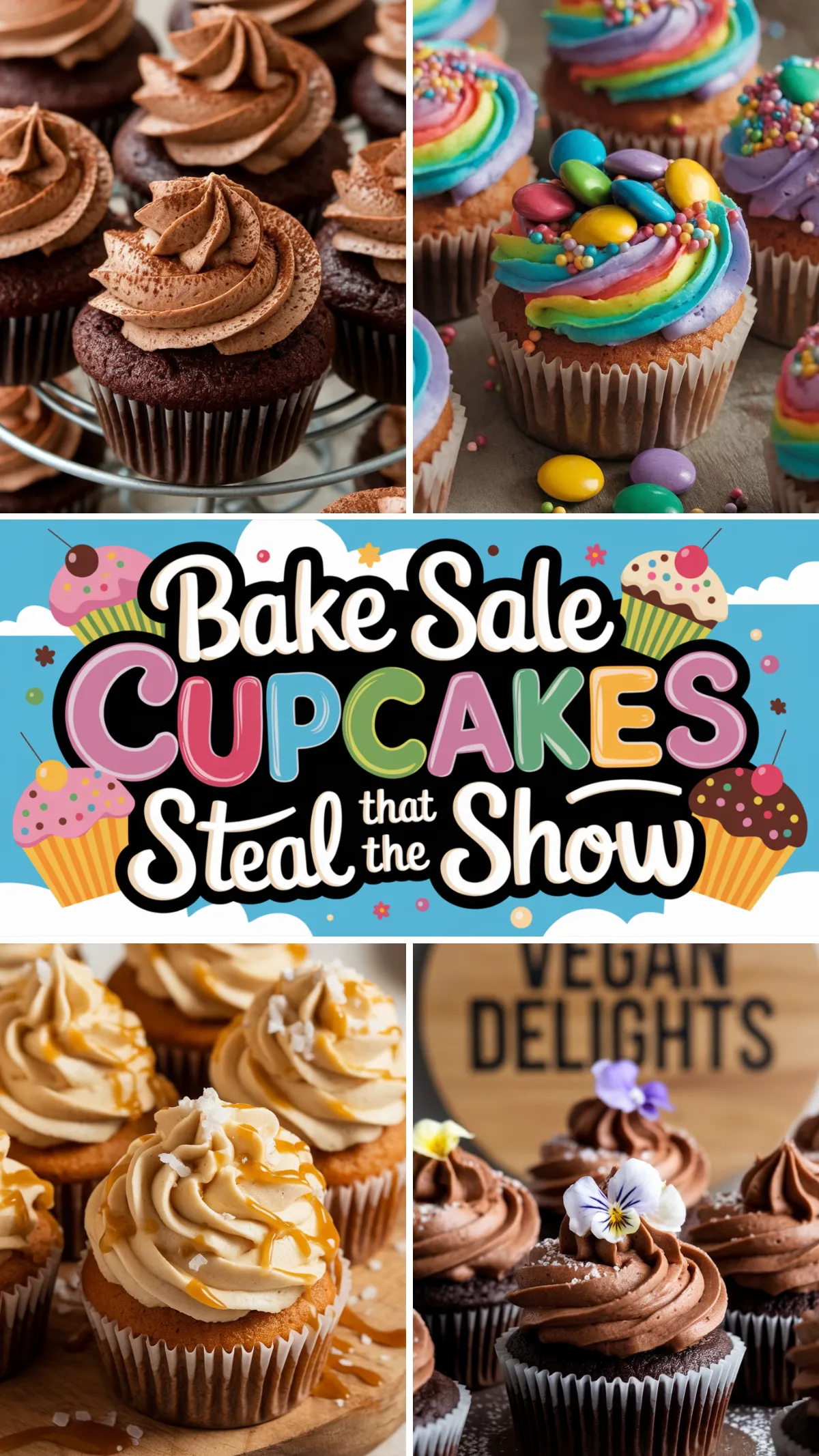 🔥🧁 7 Must-Try Cupcake Recipes for a Winning Bake Sale From rich chocolate to fruity favorites, these cupcakes are the key to bake sale success! Get ready to bake, sell, and impress with these easy recipes. 🎂💡