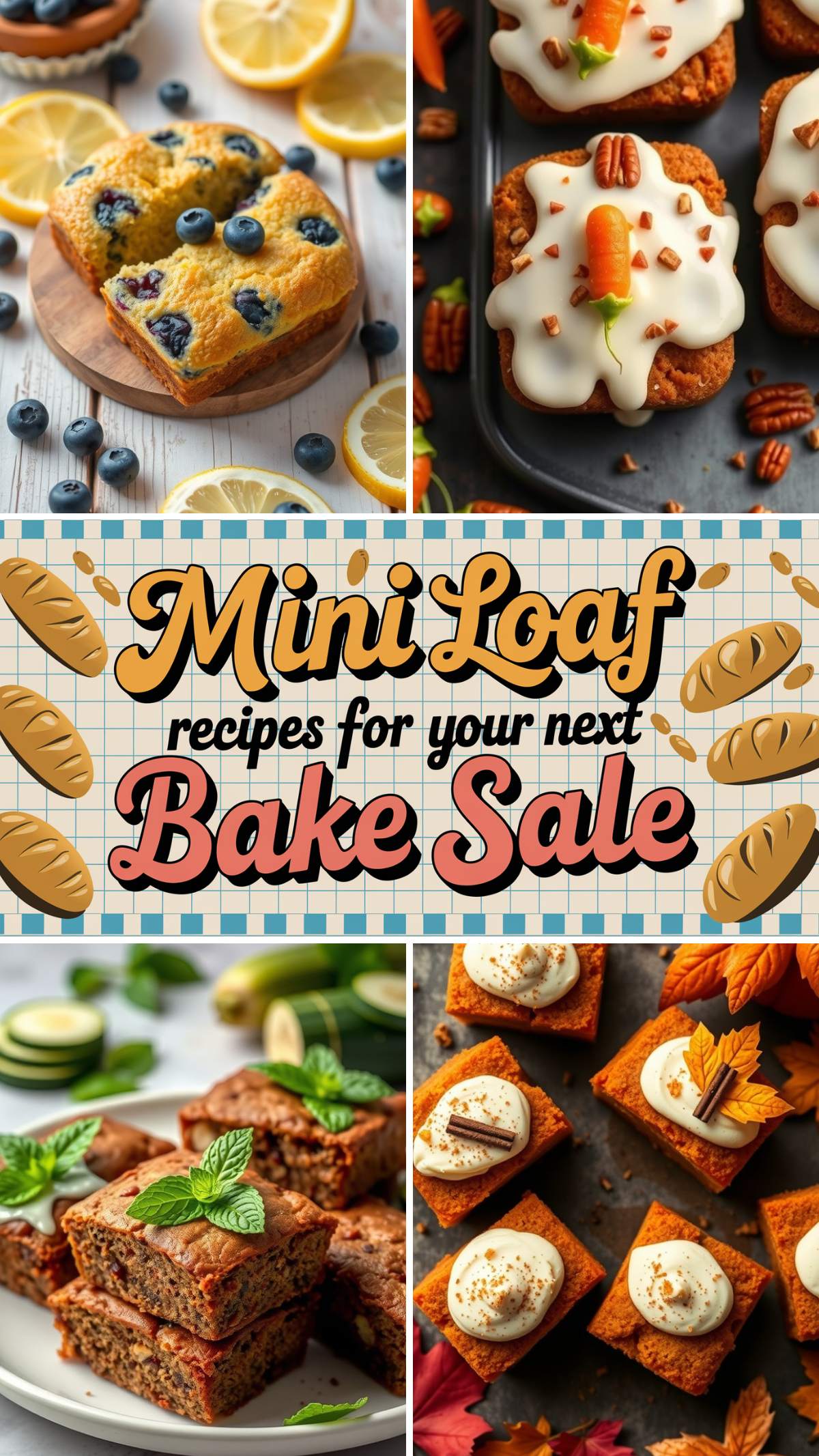 These irresistible mini loaves are the perfect bake sale treat! From classic banana bread to decadent chocolate chip, these easy-to-make recipes are sure to sell out fast. 🍫💰 #BakeSaleRecipes #MiniLoaves #SweetTreats #BakingInspo #FundraisingIdeas