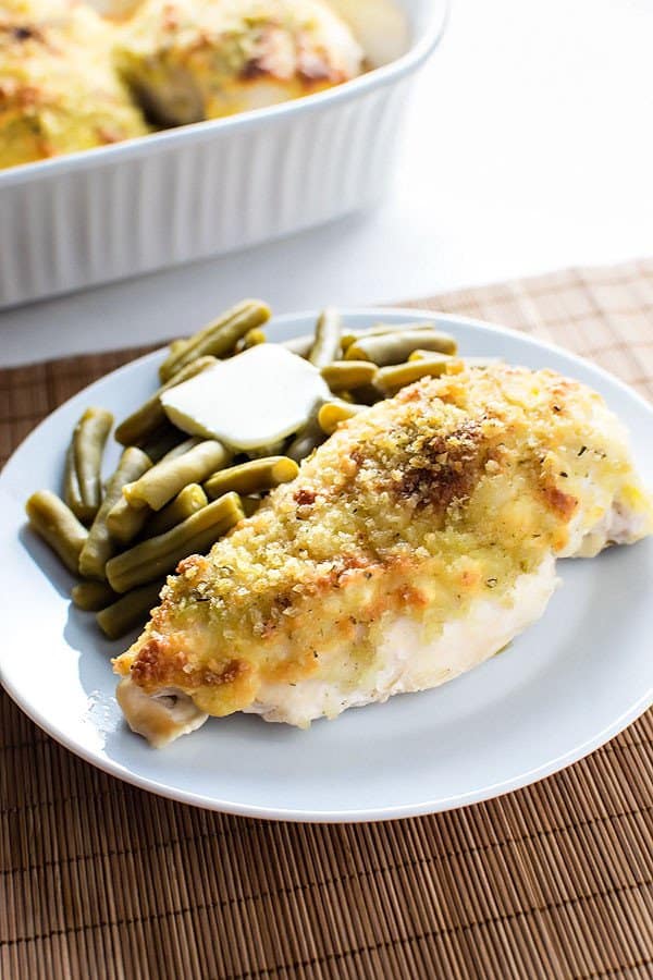 Baked Chicken Garlic Parmesan