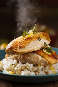 Savor the goodness of our Savory Baked Chicken & Rice Casserole! This all-in-one dish features succulent chicken, perfectly cooked rice, and a blend of herbs and spices. Ideal for busy weeknights or a cozy weekend meal. ? #OnePotMeal #HeartyEats