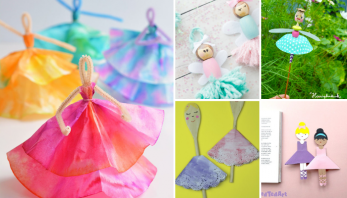 16 Fabulous Ballerina Crafts for Budding Ballet Dancers