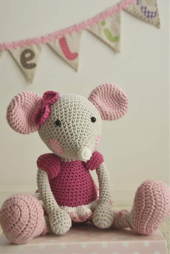 Amigurumi Ballet Mouse