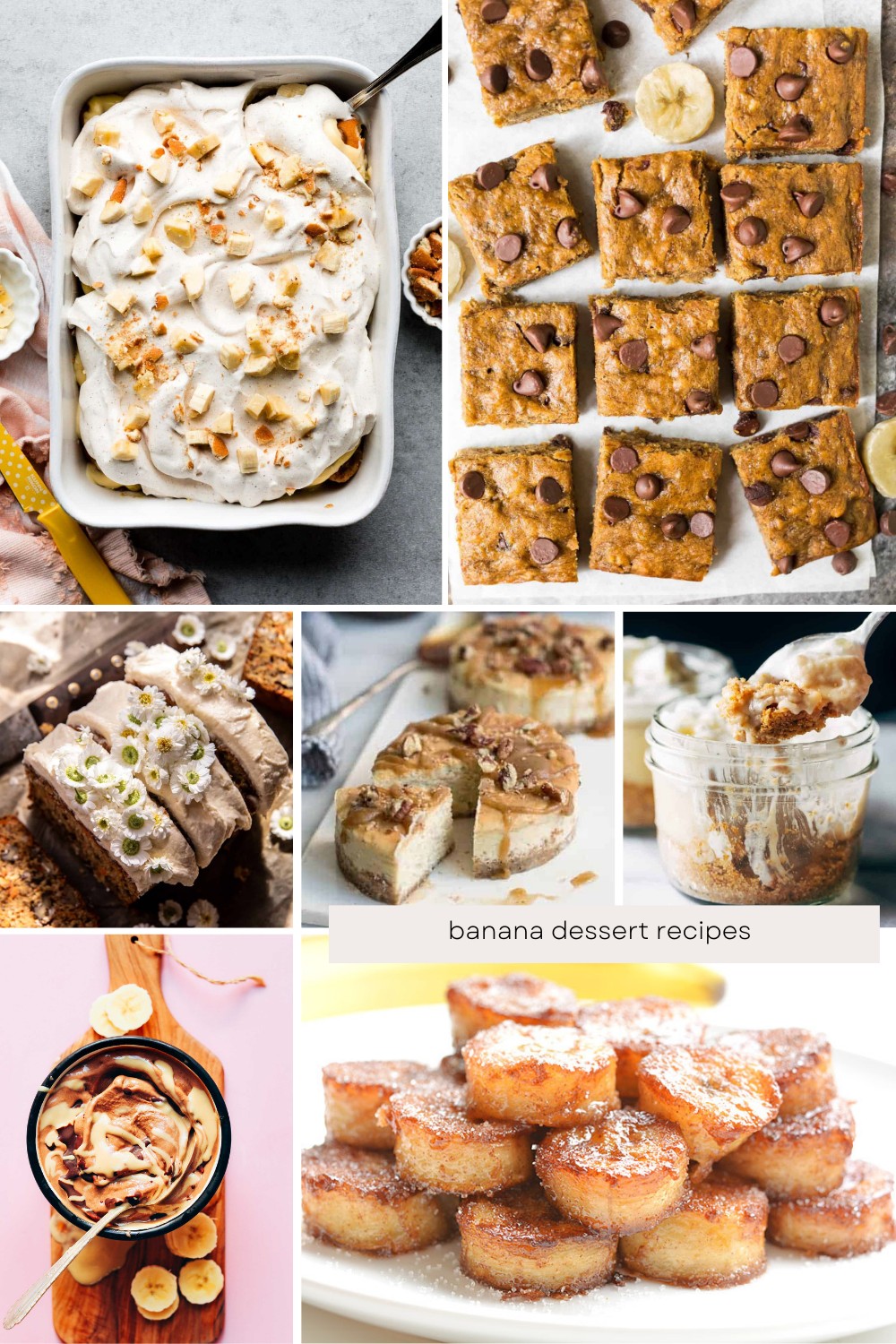 🍌🍰 Calling all banana lovers! Check out these 10 Banana Dessert Recipes that will drive you crazy for more! From a unique banana bread carrot cake to a mouthwatering salted caramel banana cheesecake, these recipes are a must-try. Perfect for any occasion! 🍌🍰 #BananaDesserts #Yummy #SweetTooth