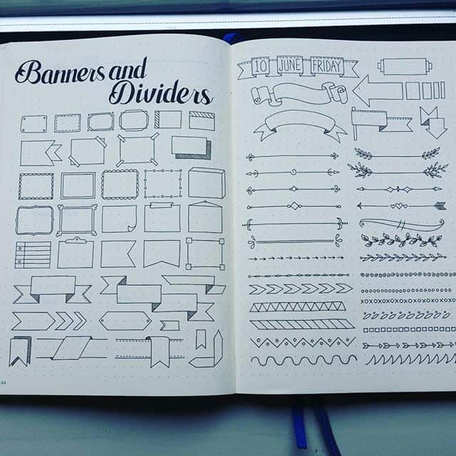 25 Bullet Journal Headers You Need to Try ASAP to Liven Up Your BUJO!