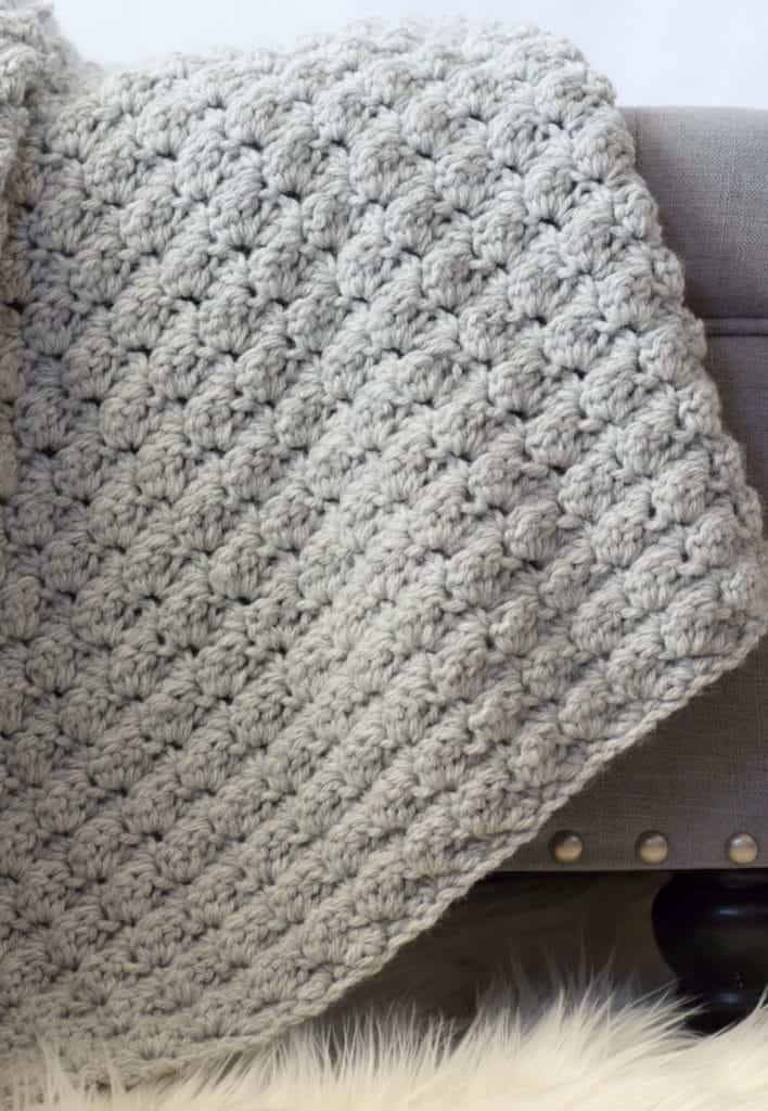 Simple Crocheted Blanket Go To Pattern