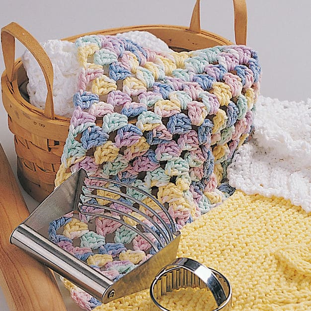 Bernat Granny Square Dishcloth