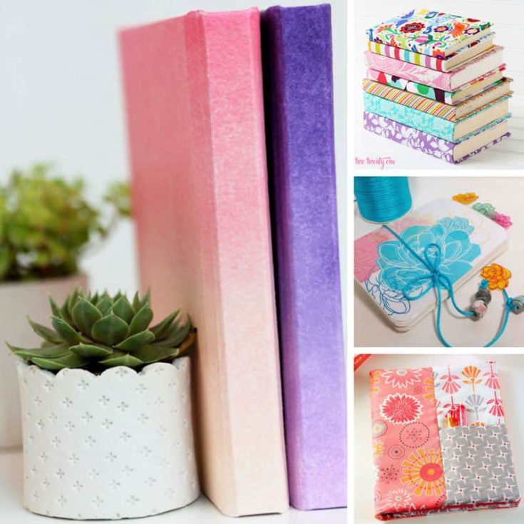 These DIY notebooks are gorgeous and so much cheaper than the store! Thanks for sharing!