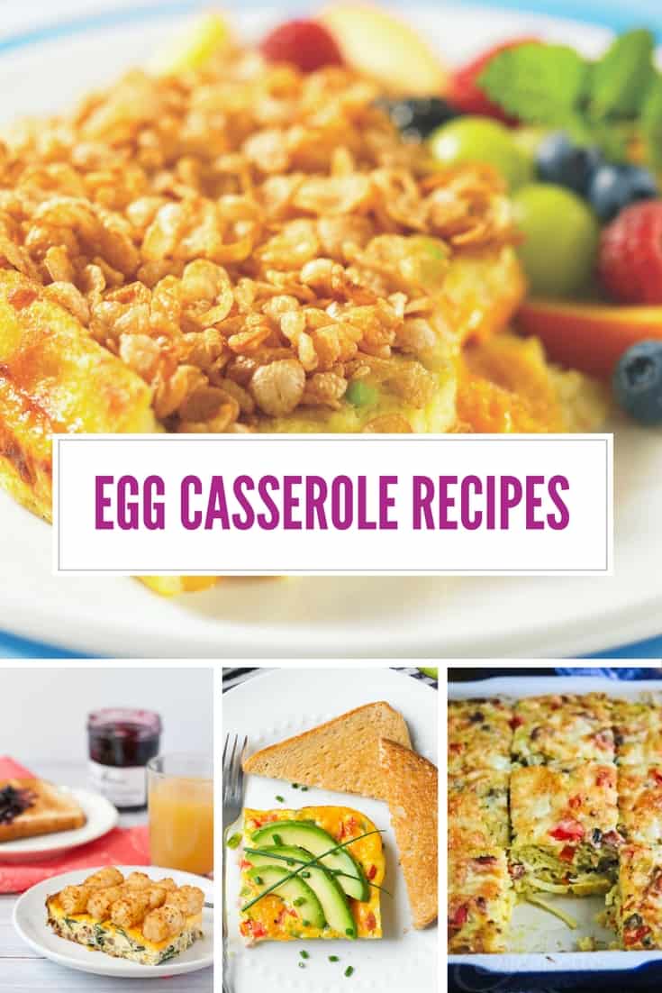 If you're having guests over for brunch this weekend you have to check out these DELICIOUS breakfast egg casserole recipes!