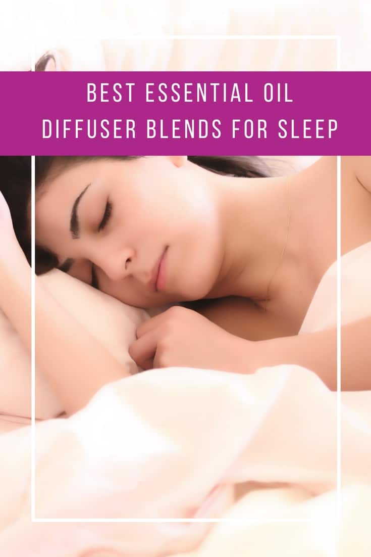 These essential oil blends for sleep smell AMAZING and are so relaxing