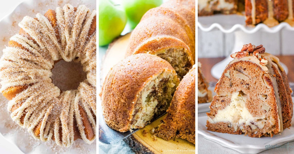 Get ready to fall in love with these Bundt cakes! Each of these 10 recipes is bursting with the flavors of the season, from warm spices to sweet apples. Perfect for those crisp autumn days, these cakes will make your kitchen smell like pure fall bliss. Grab your Bundt pan, and let’s create some sweet autumn memories! 🍂 #FallFlavors #BundtCakeSeason #CozyBaking