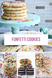 Oh yummy - so many funfetti cookies to try!