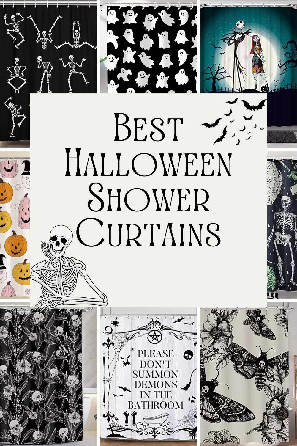 Elevate your bathroom's Halloween game with these spooky shower curtains! From charming ghosts 👻 to creepy clowns 🤡, I’ve gathered the best options to suit every Halloween style. Whether you’re after a fun and festive look 🎃 or a spine-tingling vibe 😱, you’ll find a curtain that’s perfect for your haunted bathroom. So, pour yourself a pumpkin spice latte ☕️, get comfy, and let’s dive into some hauntingly good decor!