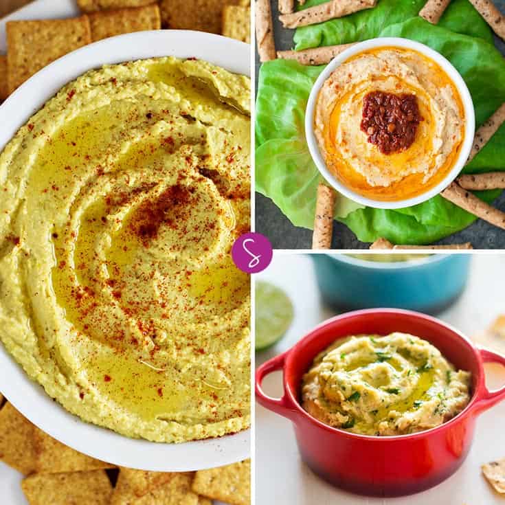 Best Hummus Recipes from Scratch that the whole family will love dipping!