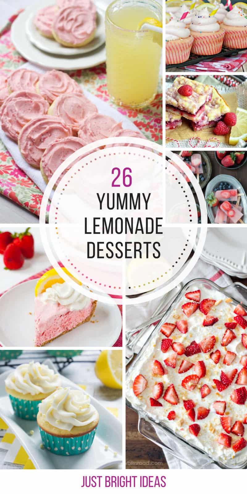 Oh my these lemonade dessert recipes are amazing! Thanks for sharing!