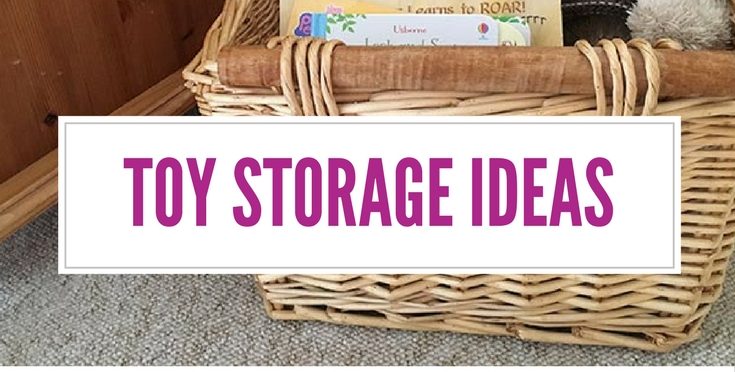 Are you tired of tripping over toys? I am and its inspired me to collect the best ideas I could find for children's toy storage ideas!