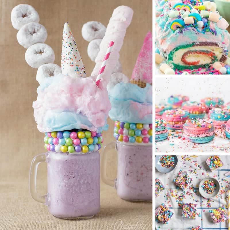 These unicorn recipes are amazing!