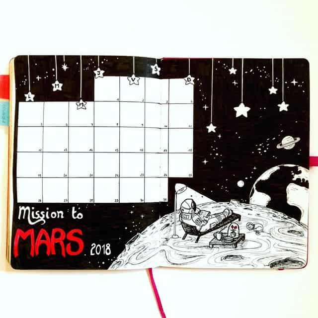 Black Mars Space Monthly Log