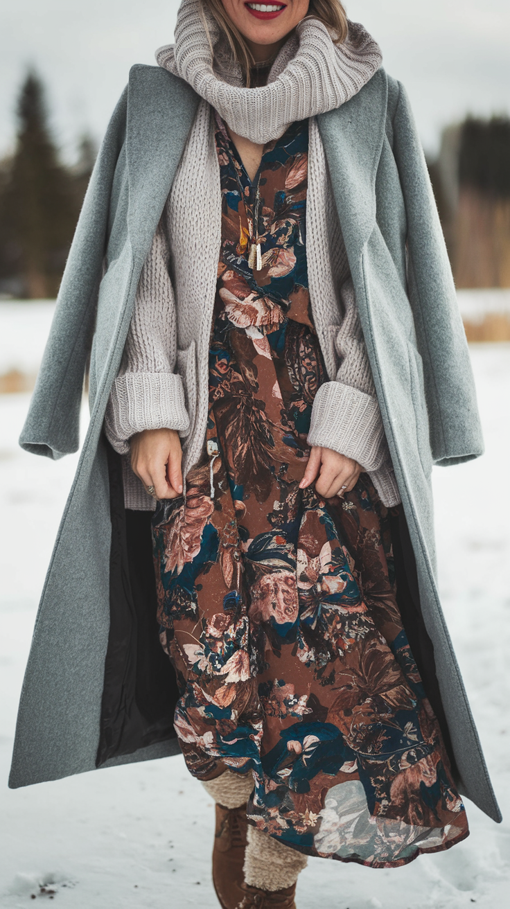 Winter boho style is all about looking great while staying warm, and that means focusing on layers you can’t see.