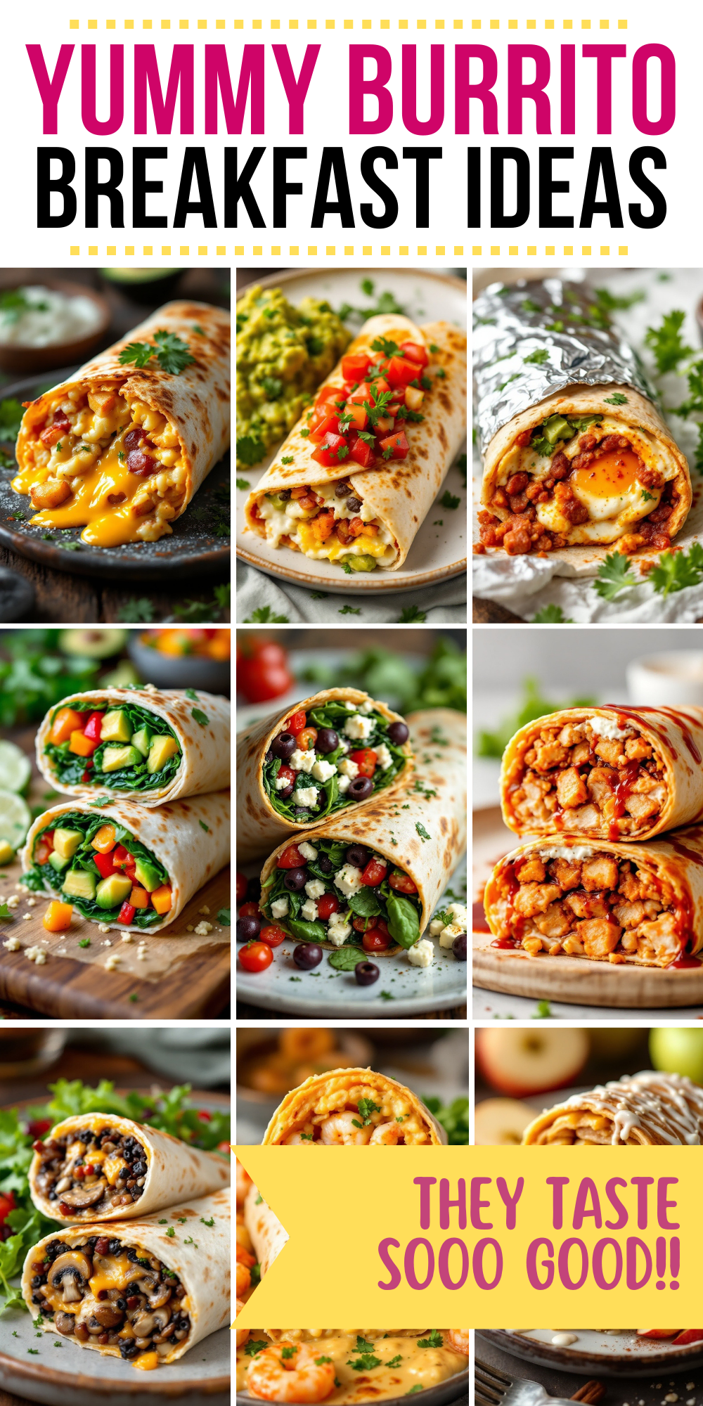 Breakfast burritos are the ultimate grab-and-go meal! Check out these 15 recipes to spice up your mornings 🌞🌶️ #BreakfastOnTheGo #MealPrepIdeas