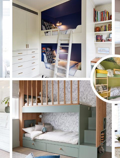Sleepovers just got a major upgrade! These built-in bunk beds make any room feel like an adventure. Whether you're designing a guest room or a sibling space, these beds have got you covered with fun features like shelves, and even cozy nooks. ? #SleepoverReady #BuiltInBunks