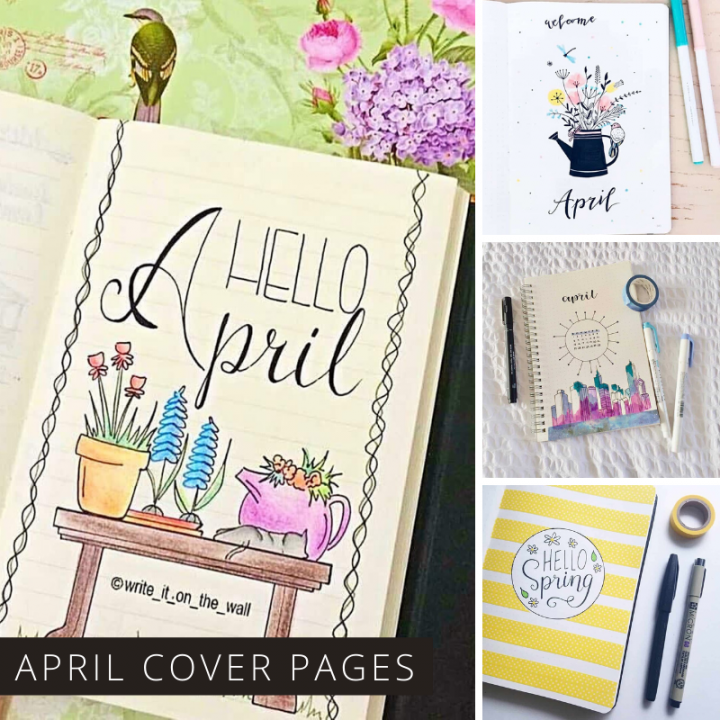 15 Creative April Bullet Journal Ideas to Inspire You