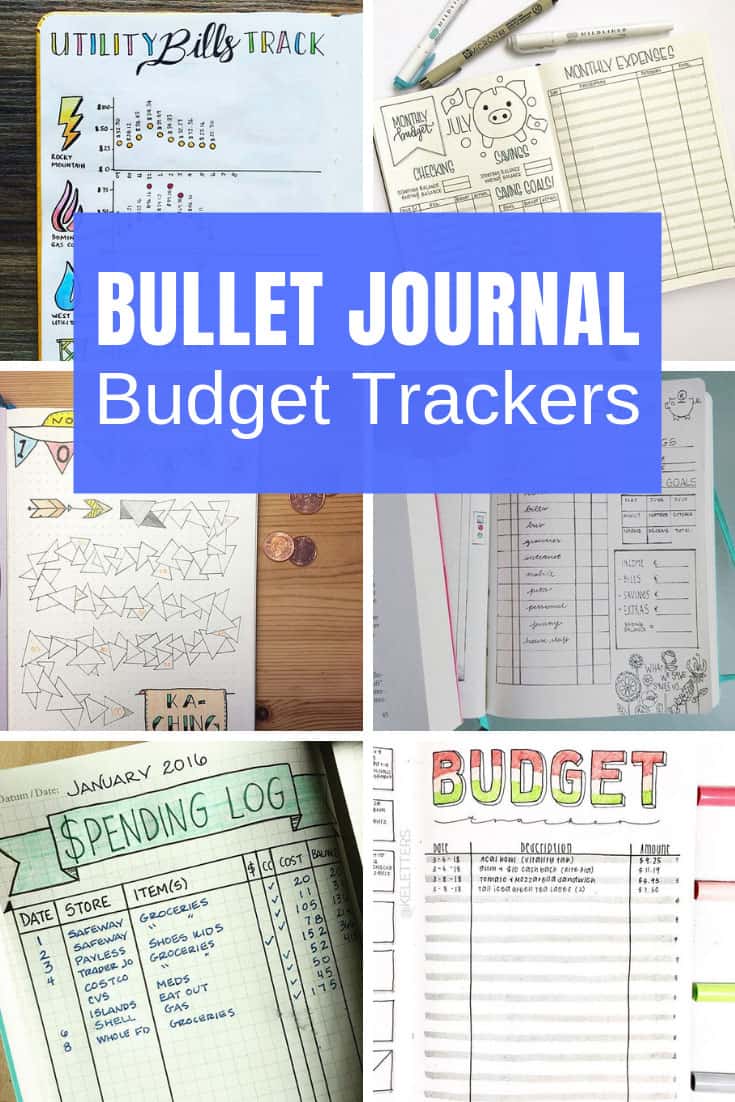 Get a handle on your finances with these Bullet Journal budget spreads to help you track your spending!