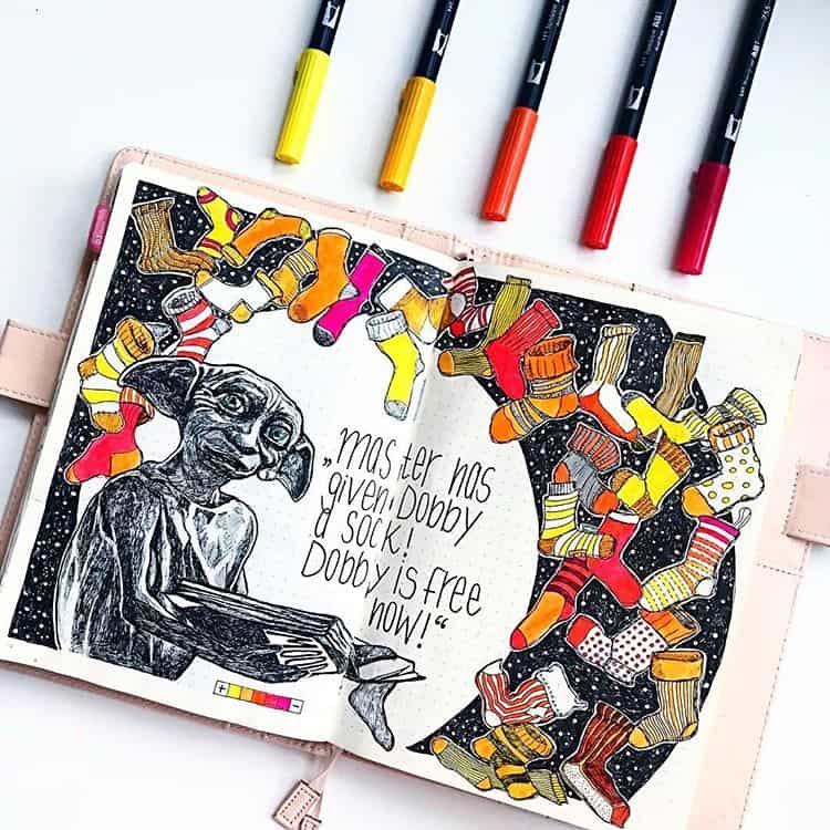 43+ Harry Potter Bullet Journal Theme Inspirations (+ December Plan With  Me)