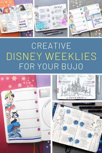 9 Disney Weekly Bullet Journal Ideas You Need to See