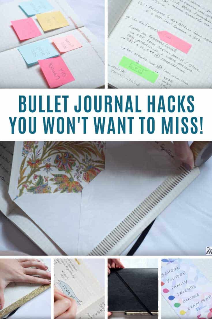 bullet journal hacks from Mariana's Study Corner