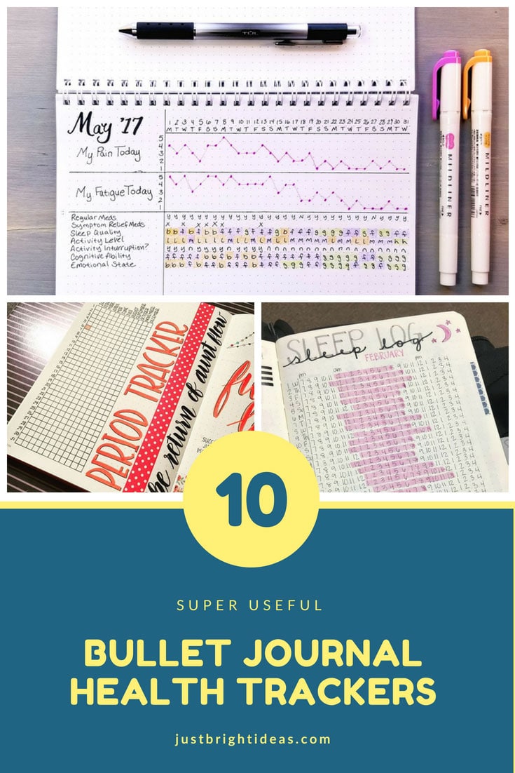 10 Bullet Journal Ideas for Keeping Track of Your Health and Wellness