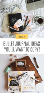 So many fabulous bullet journal ideas here!