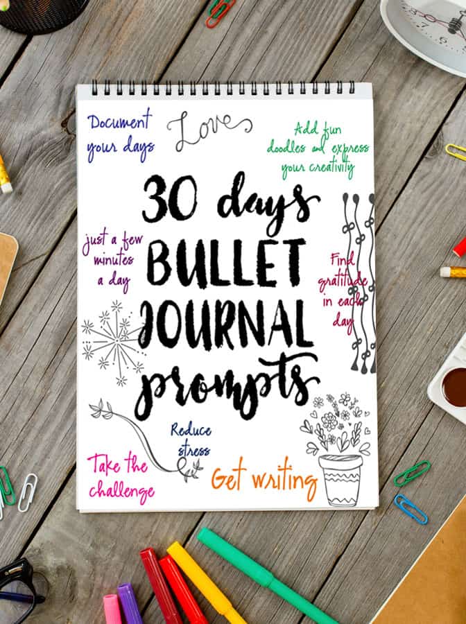 Bullet Journal Journal Prompt Printable