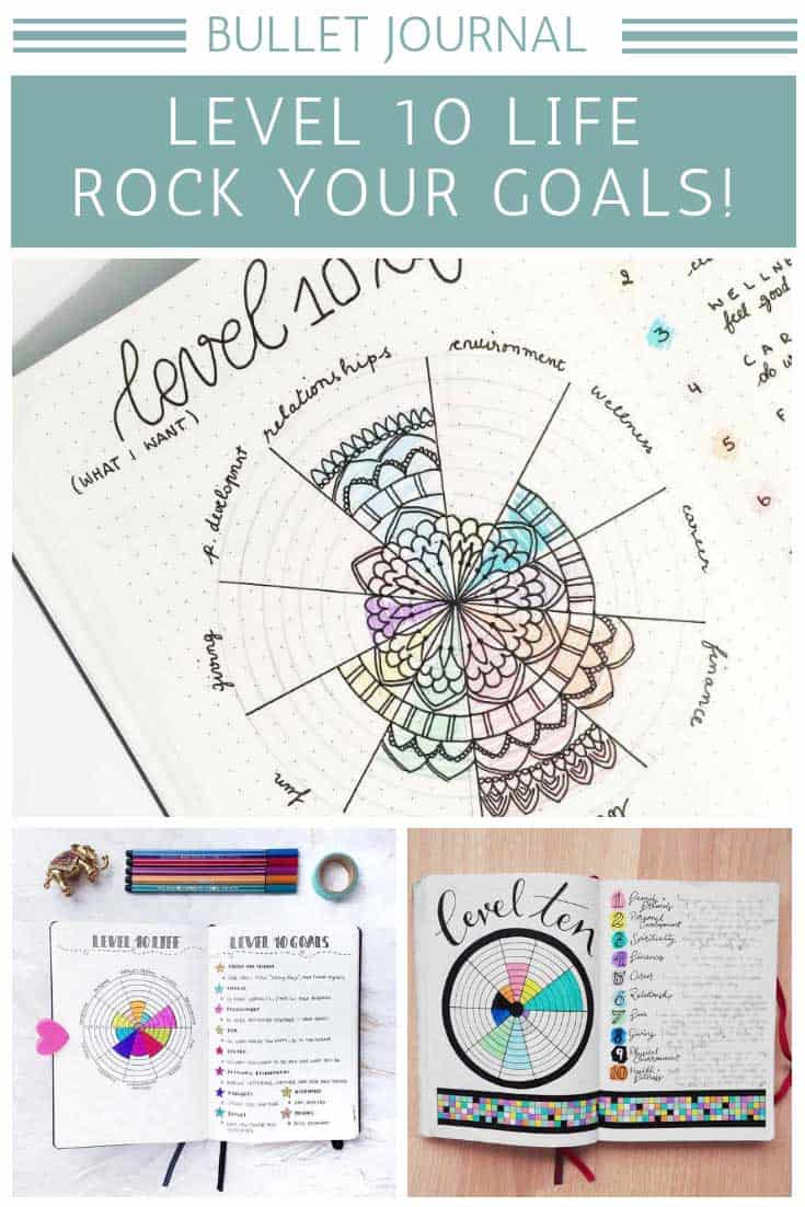 10 Ways to Track Your Level 10 Life in Your Bullet Journal