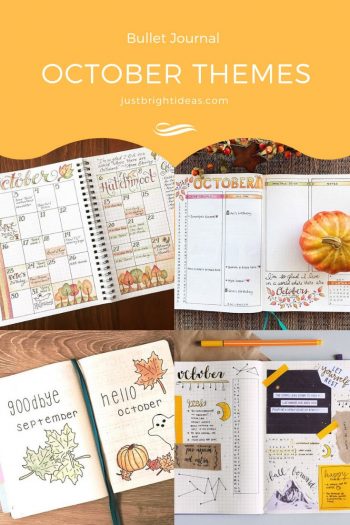 32 Cute October Bullet Journal Ideas to Get You in the Mood for Fall