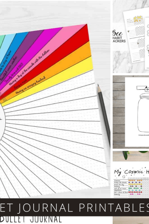 Loving these bullet journal printables - for times when i don't have time to draw my own spreads!