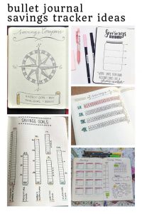 These bullet journal savings trackers ideas are just what i need to meet my goals!