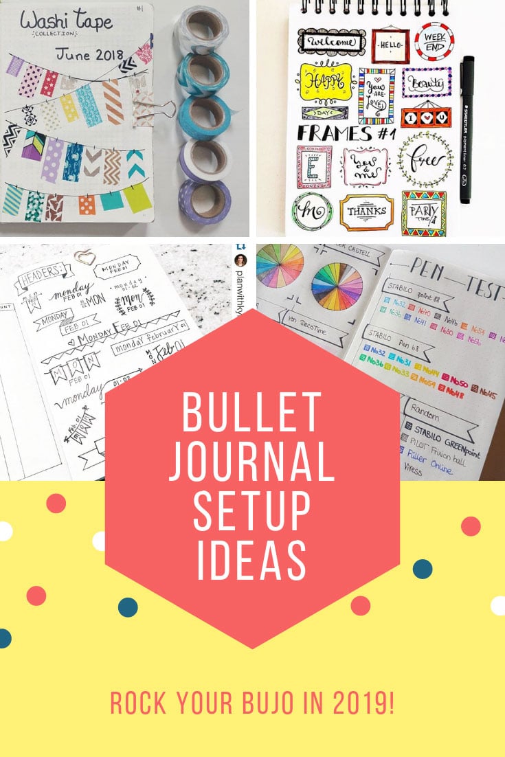 New Bullet Journal Spread Headers – Planning With Kay