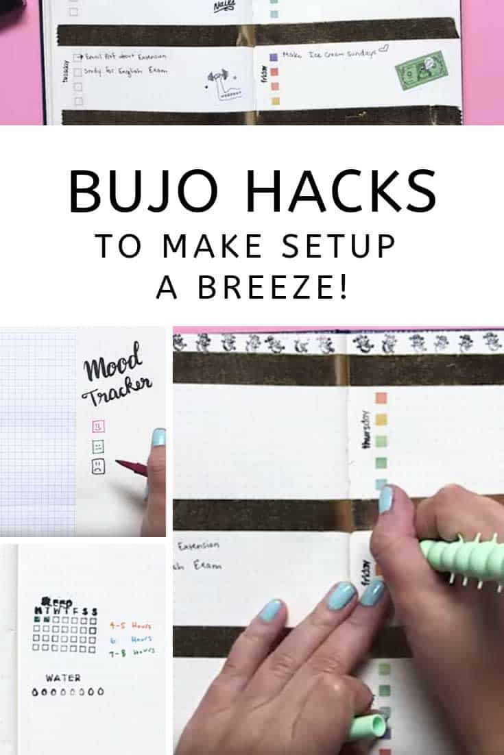 Noelle's Hacks to Make Setting Up Your BUJO a Breeze
