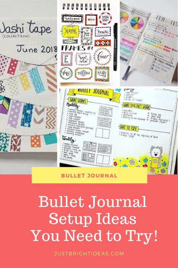 Bullet Journal Setup Ideas You need to try