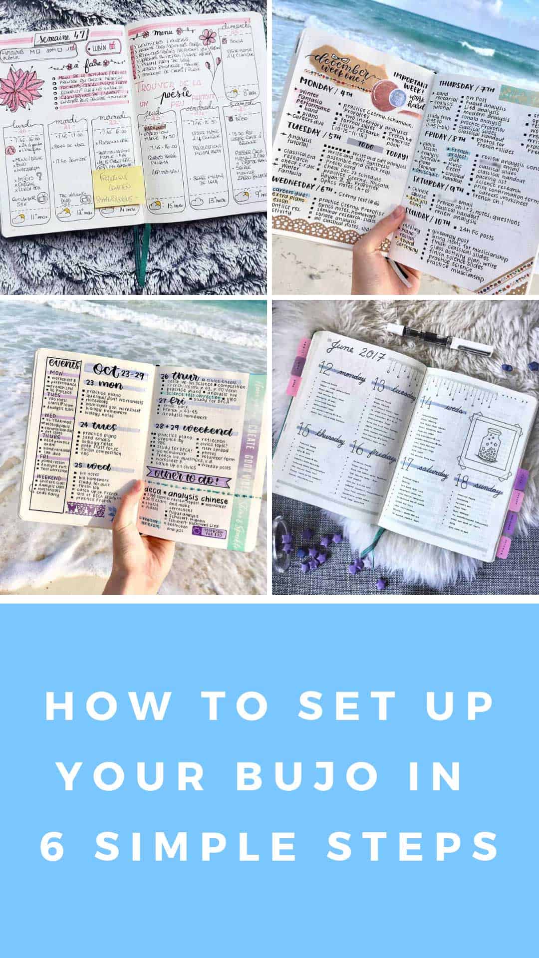 If you're just getting started this simple bullet journal setup guide has everything you need to convert a notebook into a super productive BUJO! #bulletjournal