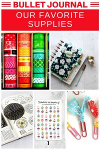 Must have bullet journal supplies for creativity and fun!