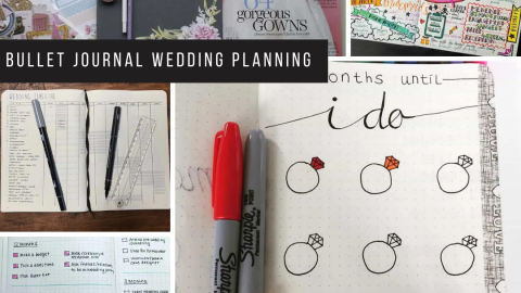 Bullet Journal Wedding Planning