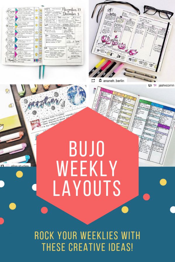 Bullet Journal Weekly Layouts You'll Love