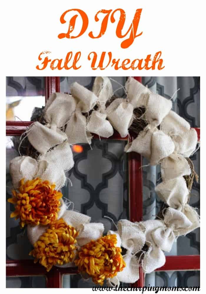 Burlap Wreath Ideas for Fall 3