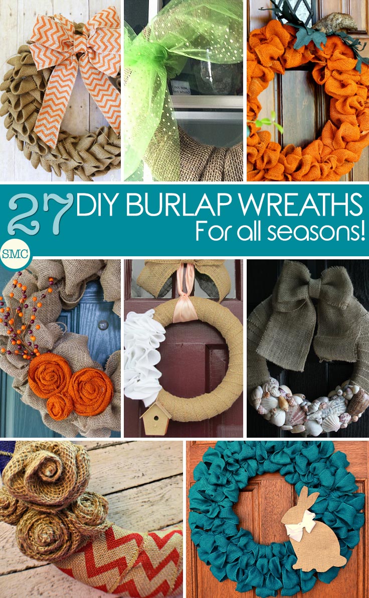 Easy DIY Burlap Wreaths That Will Make Your Neighbors Jealous!