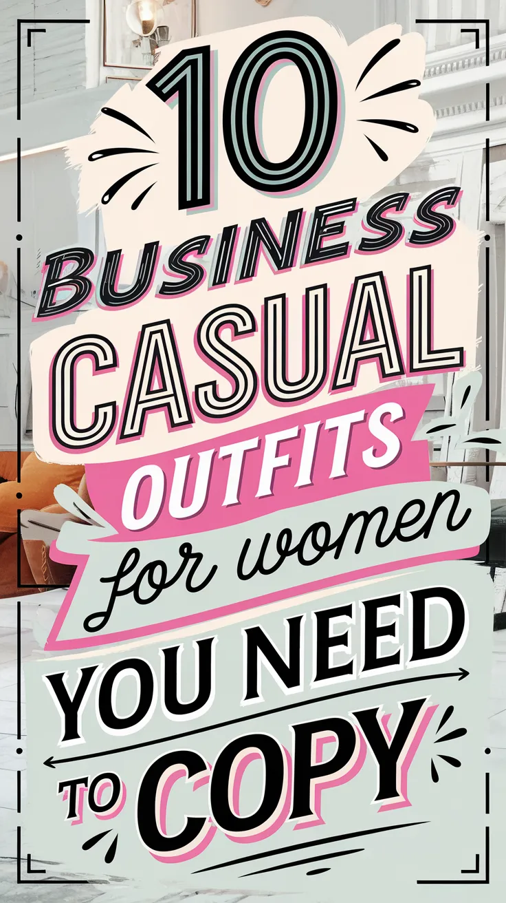 🔥💼 10 Effortlessly Stylish Business Casual Outfits for Women Dressing for work has never been easier! These business casual outfits are polished, comfortable, and perfect for making a stylish statement in the office. 👚✨ #OfficeOutfits #BusinessCasualStyle #WorkwearGoals #ClassyAndChic #WardrobeInspo