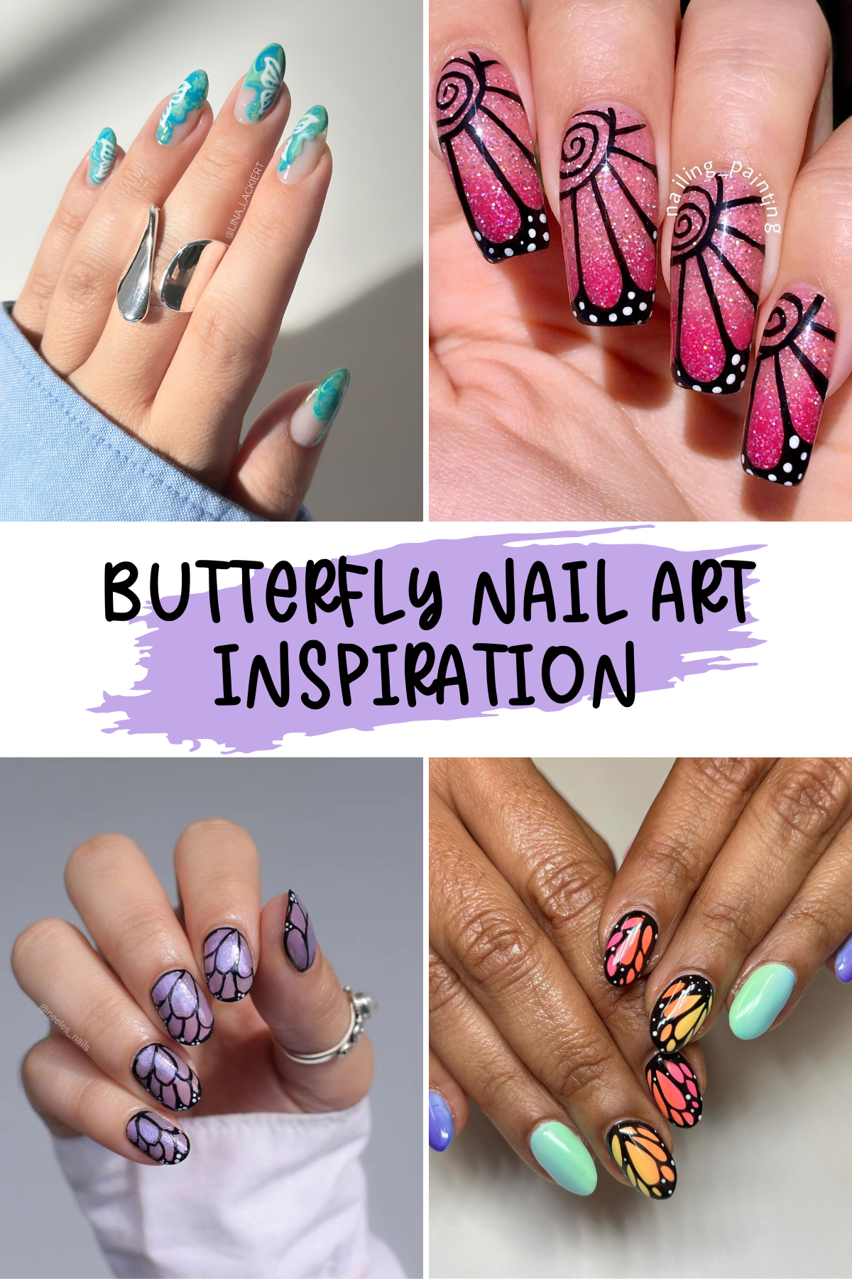 Looking to elevate your next mani? These gorgeous butterfly nail art designs will have you feeling ready to take flight! From bold colors to delicate details, these looks are perfect for any style and occasion. 🦋✨