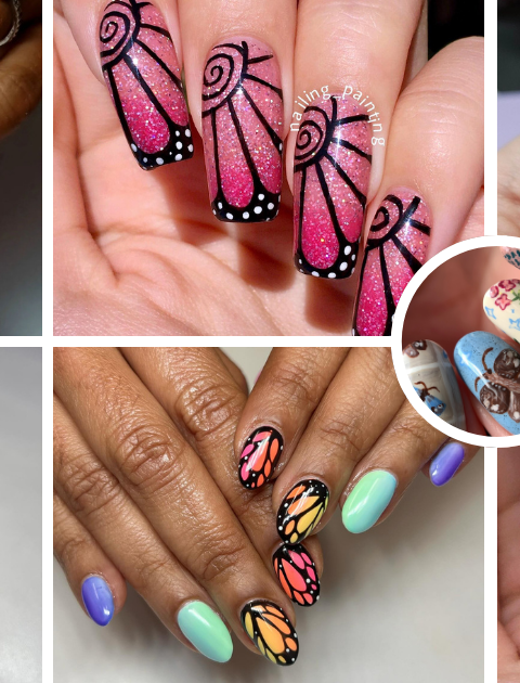 Butterfly nails are the perfect way to add a whimsical touch to your manicure! Check out these trendy designs that range from simple elegance to bold, eye-catching colors. Ready to flutter into your next nail obsession? ??