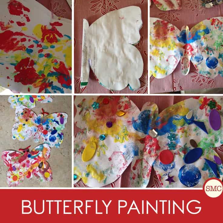 Butterfly painting