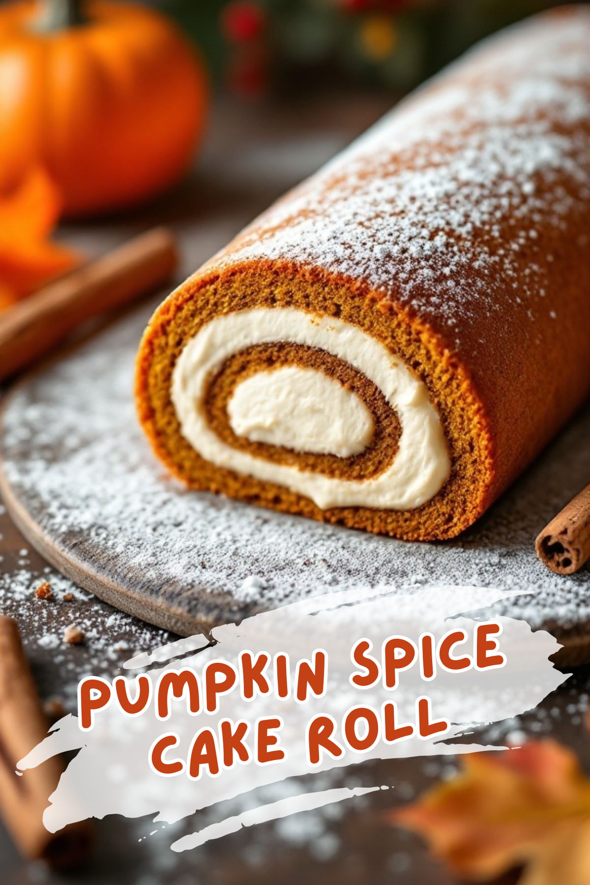 The pumpkin spice cake roll is a delightful treat that combines seasonal flavors with soft, fluffy cake. Filled with creamy goodness, it's perfect for fall gatherings or just a cozy night in. Serve it dusted with powdered sugar for a simple yet elegant touch!